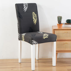 New Chair Cover Printed Chair Cover Elastic Antifouling Hotel Household Chair Cushion Protective Cover