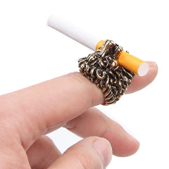 Smoke Holder Smoke Ring Protection Finger Smoked