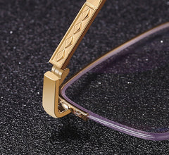 Men's Distance And Near Dual-use Anti-blue Light Memory Frame Reading Glasses