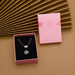 Bow Necklace Earrings Packaging Gift Box