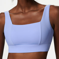 Women's Plus Size Adjustable Buckle Sports Yoga Bra