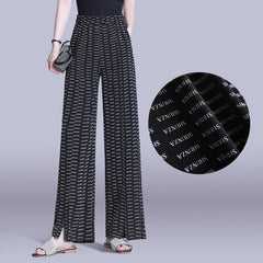 Summer Thin Loose Trendy Slim Plus Size Straight-leg Casual Pants Trousers