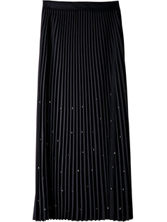 Heavy Industry Pleated Skirt Large Swing Umbrella Skirt Mid-length