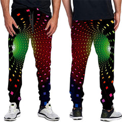 Men's Sports Casual Loose Printed Pants