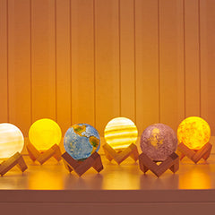 Creative Fashion Eight Planets Atmosphere Table Lamp