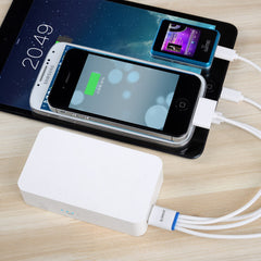 4-in-1 Multi-Function Data Cable for iPhone 6, 6s, 4, 4s & Android Devices - Fast Charging & Data Transfer