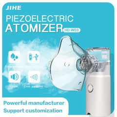 Handheld Microgrid Nebulizer Rechargeable