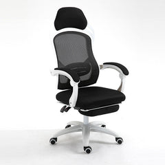 Ergonomic Gaming Chair for Computer & Office Use - Adjustable Lumbar Support and Breathable Mesh