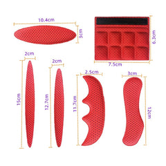 Cycling Bike Helmet Lining Universal Breathable Sponge Liner With Velcro Chin Pad Hot Press Molding