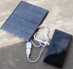 3.5W 6V Solar Charger Solar Panel Power Bank