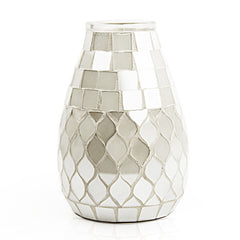 Nordic Light Mosaic Glass Vase Home Office