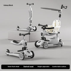 Children's Scooter Multifunctional Music Flash Scooter