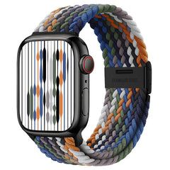 Creative Nylon Loop Elastic Woven Watch Strap