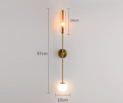 Bedside Lamp Art Personality Wall Lamp Bedroom