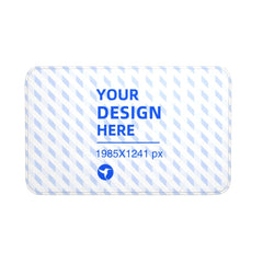 Create Your Own Flannel Absorbent Non-slip Easy-care Floor Mat