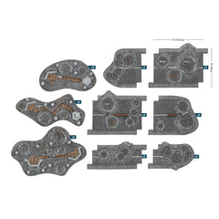 Battlefield in a Box: Mundus Imperialis - Highways (Damaged)