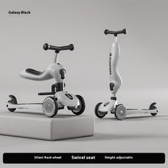 Children's Scooter Multifunctional Music Flash Scooter