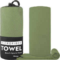 Double-sided Velvet Quick-drying Microfiber Portable Towel