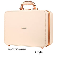 Cosmetic Storage Bag Premium Sense Suitcase Portable Large Capacity