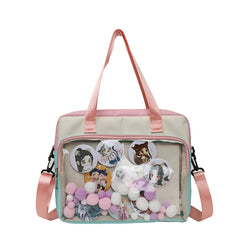 Ladies Fashion Two-Dimensional Crossbody Pain Bag