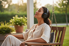M98 Active Noise Cancelling Headphones with Bluetooth and Long Battery Life for Immersive Sound Experience