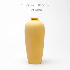 Ceramic Vase Creative Living Room Dried Flowers Flower Arrangement Floral Decorations