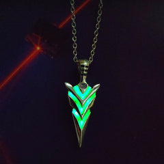 Retro Film And Television Peripheral Sword Luminous Necklace