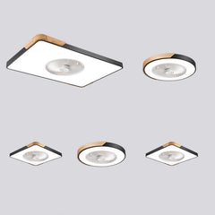 Nordic Hall Fan Lamp Bedroom Dining Room Set Combination