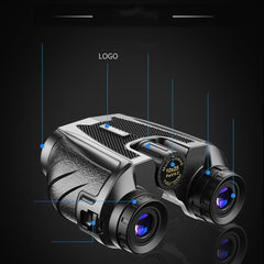 High-Power Low-Light Night Vision Telescope with Non-Slip Grip for Enhanced Stability