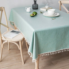 Checkered Tablecloth Rectangular Square Table Picnic Cloth