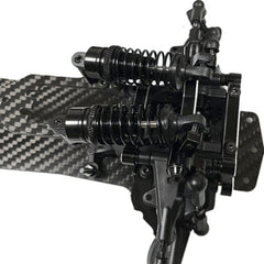Drift Racing Frame Alloy Carbon Fiber Chassis Kit