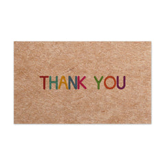 English Holiday Thank You Simple And DIY Creative Greeting Card