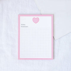 Patting Paper Cute Avocado Bear Sticky Note Book Tear