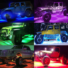High-brightness And High-power Vehicle Bottom Atmosphere Rgb Rock Light