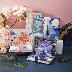 Tianlanlu Peacock Fu Series Handbook Gift Box Set