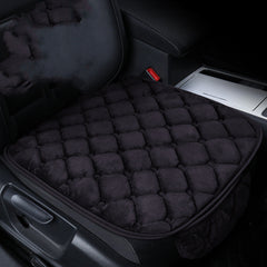 Winter Short Plush Backless Three-piece Seat Cushion