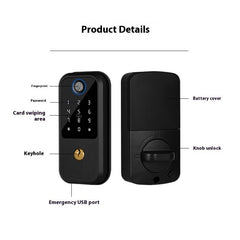 New Indoor Electronic Smart Door Lock