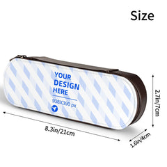 Large-capacity Three-dimensional Hardshell Leather Pencil Case