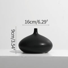 Modern Simple Ceramic Vase Decoration Arrangement Flower Dried Flowers