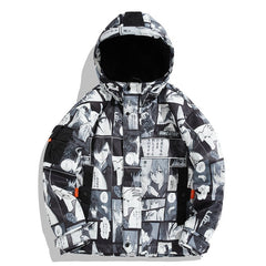 Warm Winter Men's Down Hooded Jacket