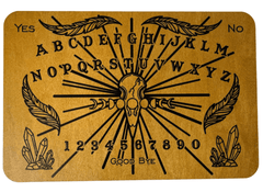 Medium Crow & Crystal Spirit Board - Black