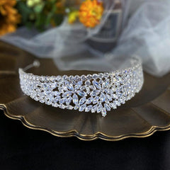 Luxury New Queen's Zircon Crown Jewelry