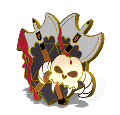 Dungeons & Dragons Role: Barbarian Enamel Pin