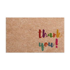 English Holiday Thank You Simple And DIY Creative Greeting Card