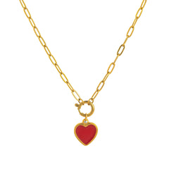 Love Valentine's Day Cross-border DIY Pendant Red