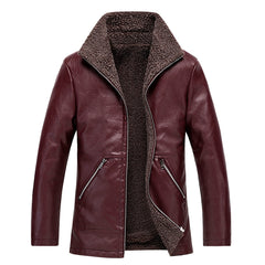 Winter Lapel Plush Thick Coat Fashion