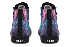Printed Couple High Top Canvas Shoes