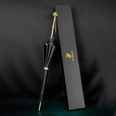 Linglong Ball Solid Color Design Art Craft Umbrella