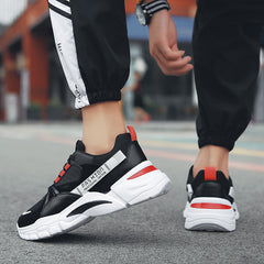 New Arrival Mesh Breathable Sports Running Men's Shoes Old Thick-soled Casual Men's Shoes