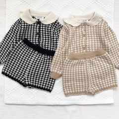 Children's Lotus Neck Shorts Cardigan Jacket